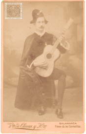 A member of the Estudiantina of Salamanca - 1890