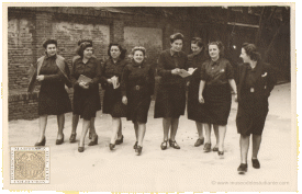 A group of university women