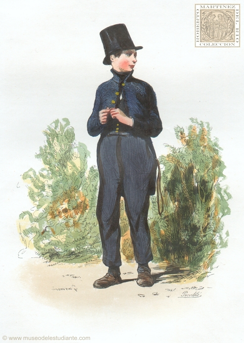 The pupil of the private school