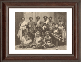 Native medical students of the Suva Hospital, Fiji