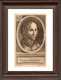 Juliana Morella, primera mujer que logr obtener un ttulo universitario en el ao 1608