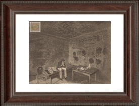 In prison cell "Sanssouci"