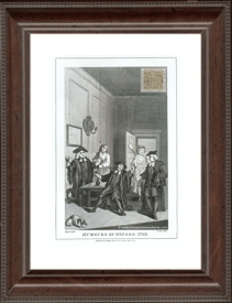 Humours of Oxford, 1729