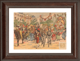 The cortege Boeuf-Gras
