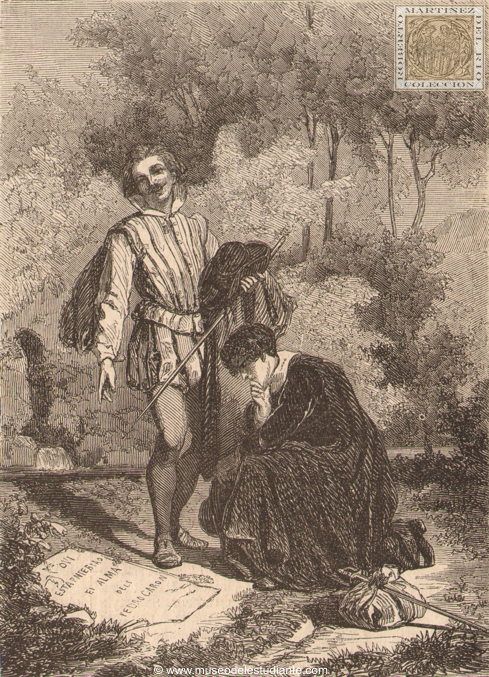 The two students of Salamanca