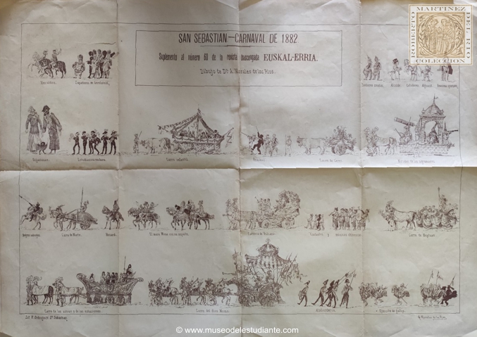 San Sebastin - Carnaval de 1882
