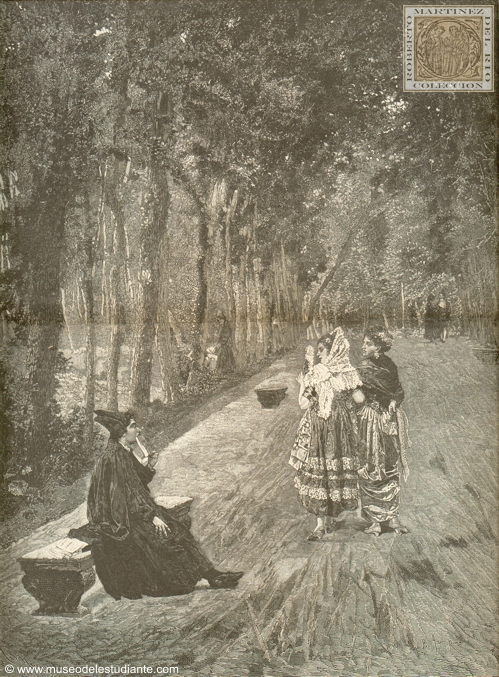 A park in Salamanca