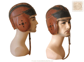 Casco de ftbol americano del equipo de los "Tigers" de la Universidad de Princeton