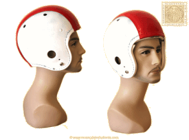 Football Helmet Leader of Harvard University