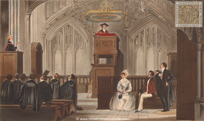 Ejercicio en Oxford para el grado de Bachiller en Teologa, abril 1842