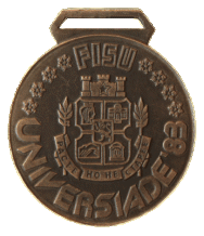 Medal of the XI Winter Universiade held in Sofia (Bulgaria)
