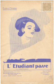 L'estudiant passe (lo studente passa)