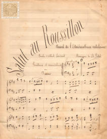 Salut au Roussillon (Chant de l' Estudiantina Catalane)