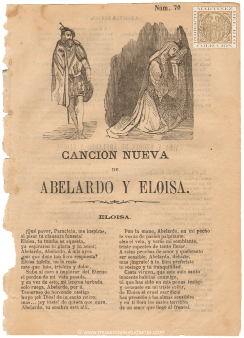 Cancin nueva de Abelardo y Eloisa