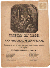 Mabill en 1869 ó sia lo rigodon can-can