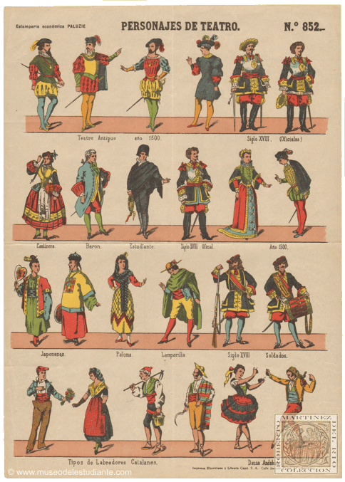 Personajes de teatro
