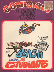 Comiciclo de Forges: Blash contra los estudiantes
