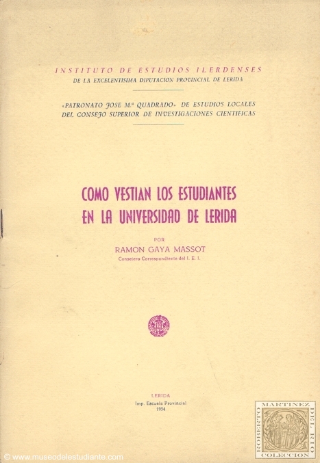 Como vestan los estudiantes en la Universidad de Lrida