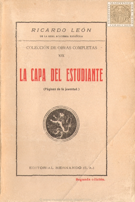 La capa del estudiante