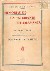 Memorias de un estudiante de Salamanca